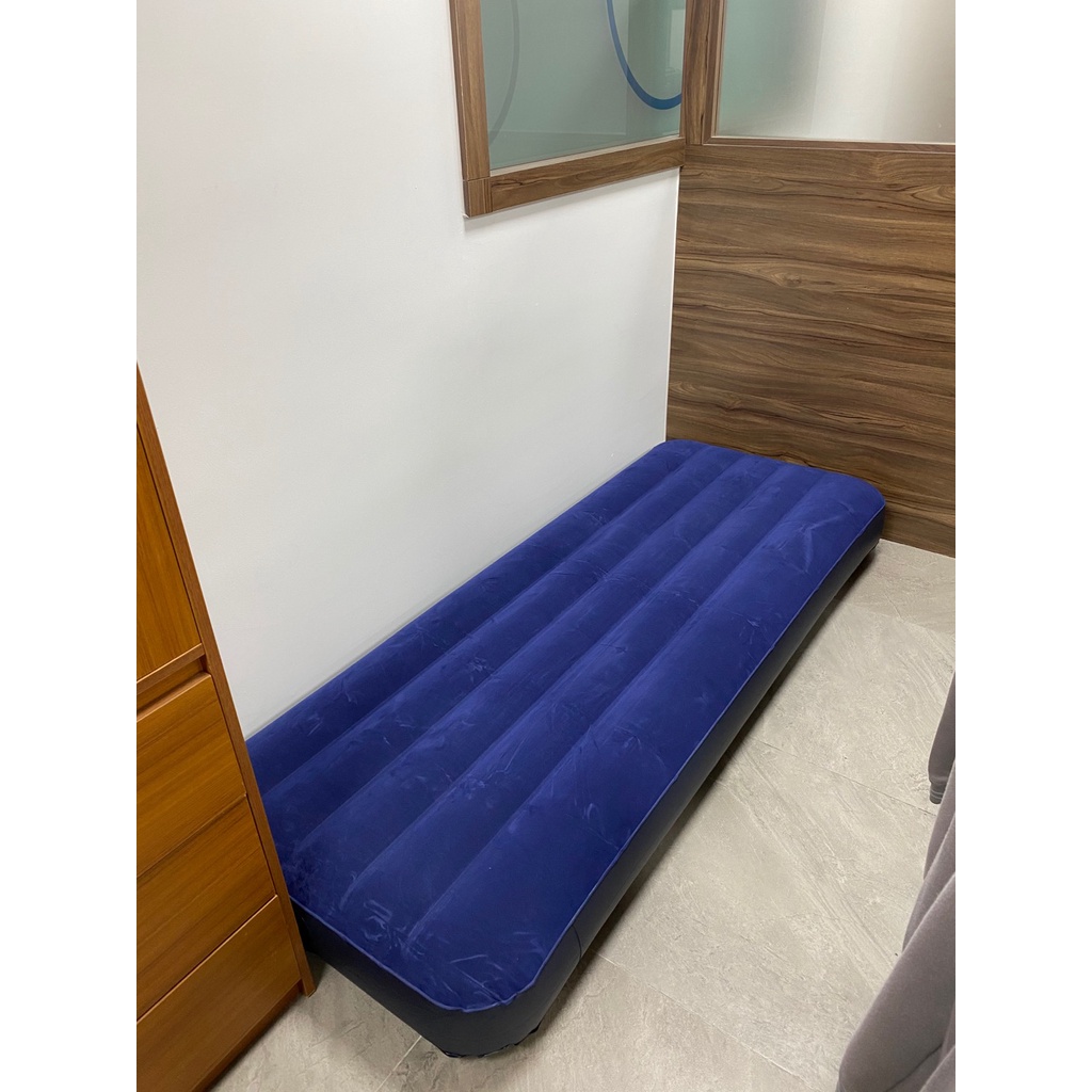 Đệm hơi đơn công nghệ mới 76x191x25cm 64756, nệm 1 người nằm, êm ái thoáng khí, gấp dọn tiện dung - Kèm bơm điện