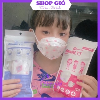 50 cái khẩu trang cho bé 4d kf94 hoạ tiết bé từ
