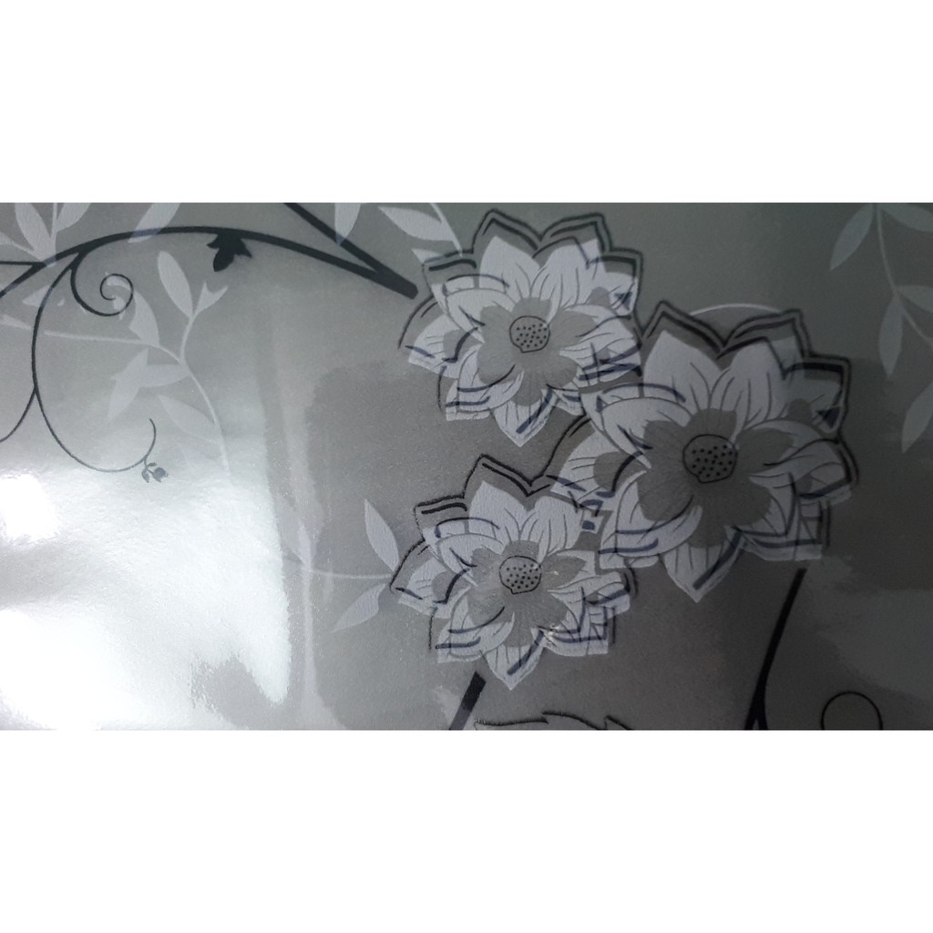 DECAL 1M giấy dán kính khổ 60cm – HOA HỒNG TRẮNG 3D DKK015 | BigBuy360 - bigbuy360.vn
