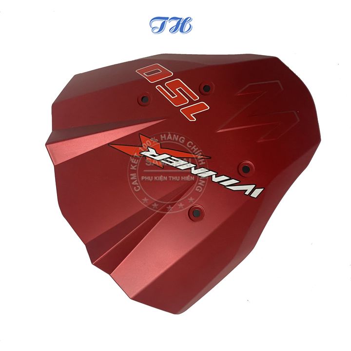 Ốp đầu xe Winner X mẫu K2, mão xe winner x màu đỏ siêu chất