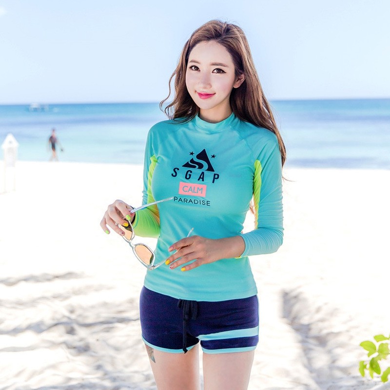 Đồ bơi nam nữ dài tay chống nắng | BigBuy360 - bigbuy360.vn