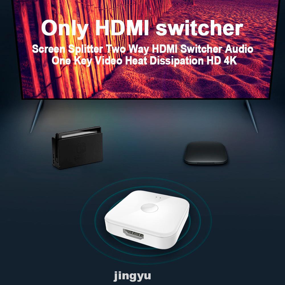 Bộ Chuyển Đổi Hdmi Hd 4k Thiết Kế Nhỏ Gọn Tiện Dụng Cho Gia Đình / Văn Phòng | BigBuy360 - bigbuy360.vn