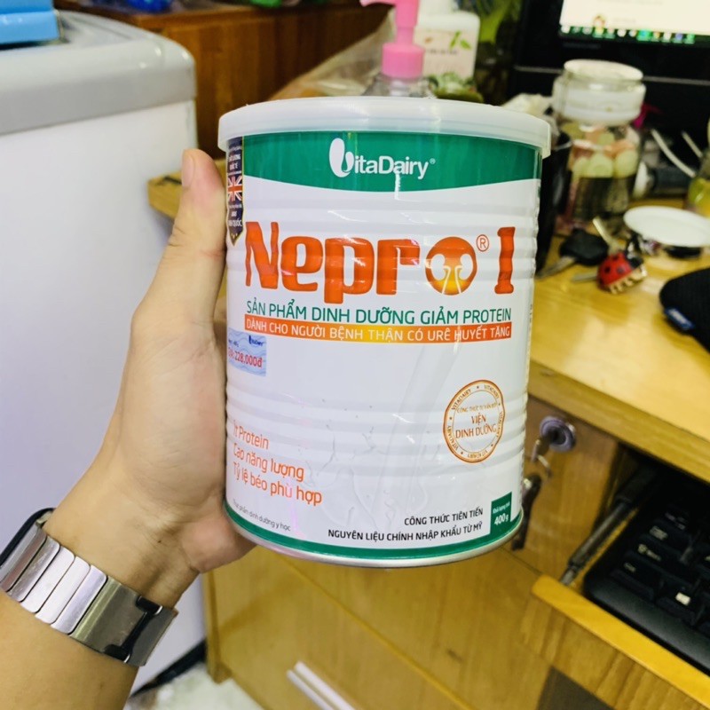 Sữa bột Nepro 400G cho người bệnh thận