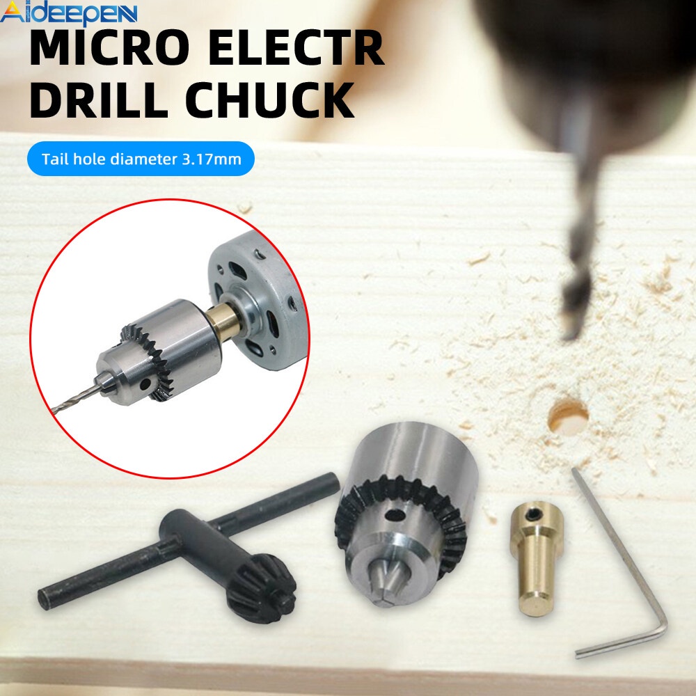 Đầu kẹp mũi khoan Aideepen mini 0.3-4mm và phụ kiện