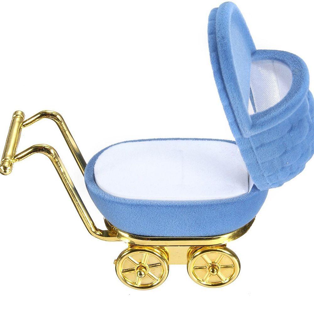 ANEMONE Giá Đỡ Trưng Bày Nhẫn Bằng Nhung Gắn Xe Đẩy Tiện Dụng