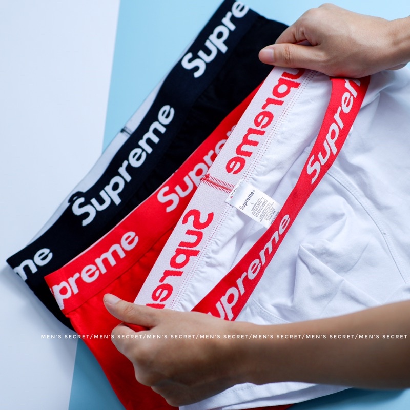 Quần lót nam boxer Supreme cao cấp cotton thiên nhiên co dãn 4 chiều DAPPERMAN