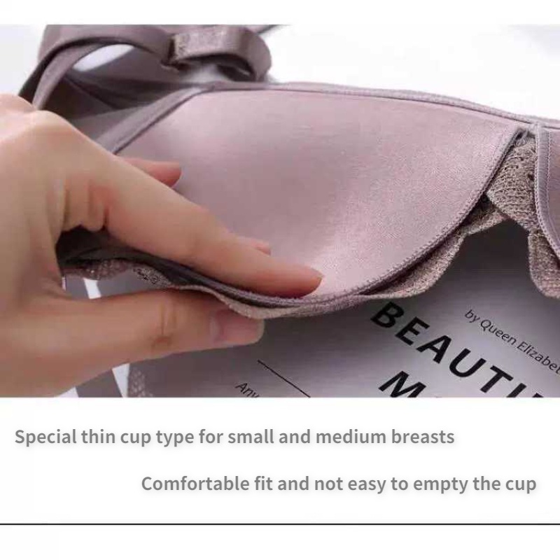 Áo Lót Ren Siêu Mỏng Nâng Ngực Không Gọng Quyến Rũ Cho Nữ