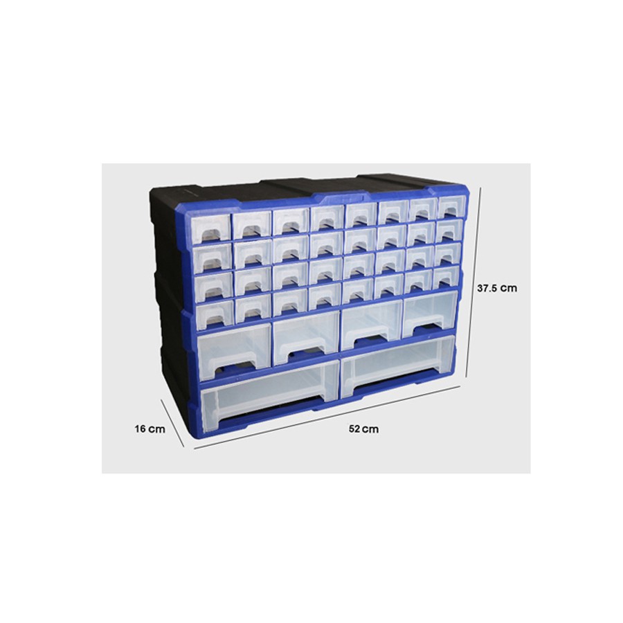 TỦ ĐỰNG LINH KIỆN 38 NGĂN MÃ A001# | đựng linh kiện điện tử , điện thoại , đồ chơi lego,ốc vít, trang sức, dâm hình.