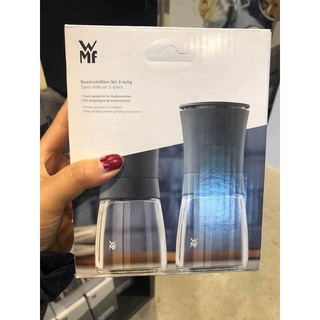Set xay muối tiêu WMF gồm 2 chiếc nắp đen
