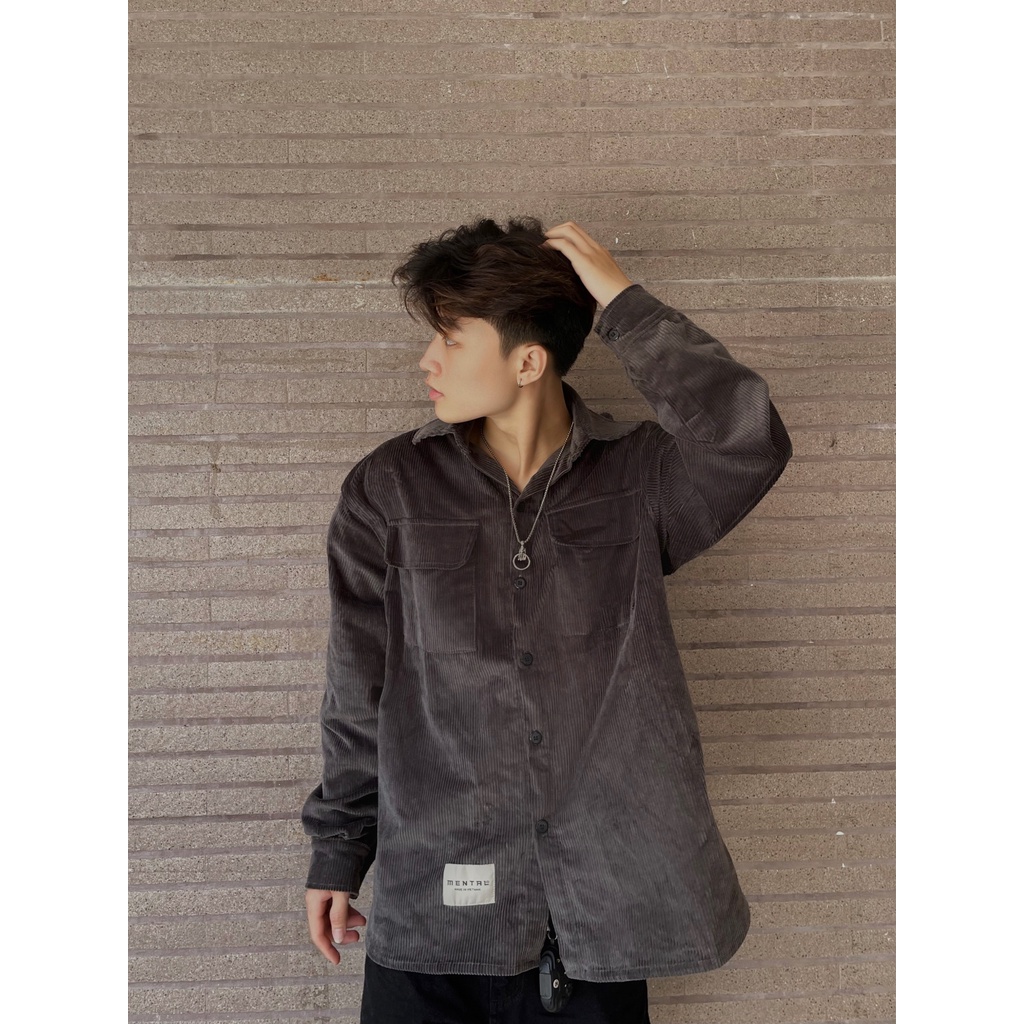 Áo sơ mi nhung MENTAL® CODUROY FLANNEL SHIRT