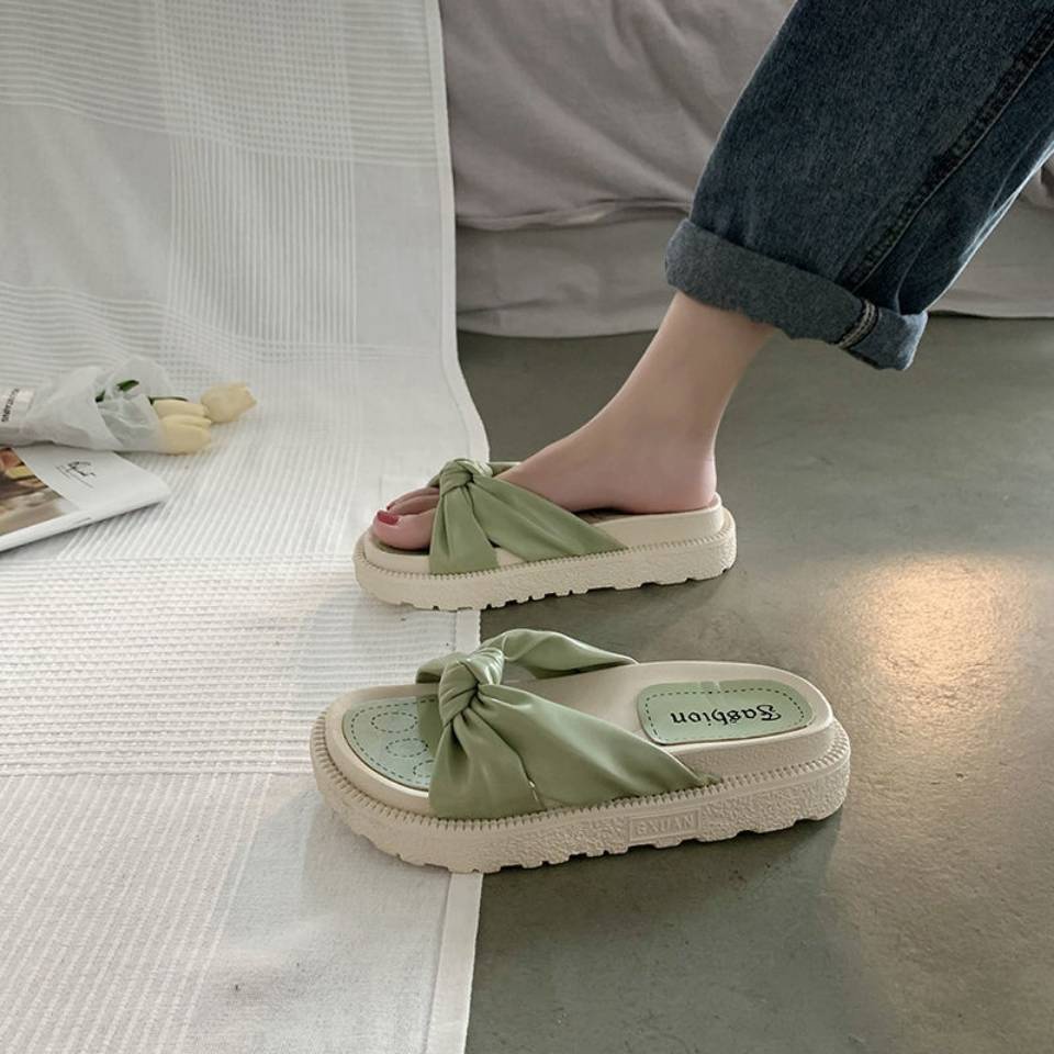 Dép Sandal Đế Dày Mềm Mại Thời Trang Mùa Hè Dành Cho Nữ
