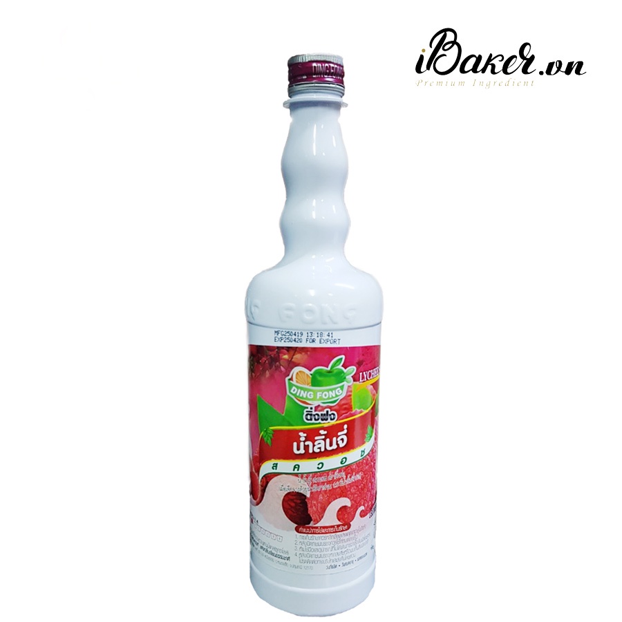 Siro Thái Lan Ding Fong các vị 760m