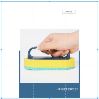 Miếng bọt biển rửa chén an toàn tiện dụng cho nhà bếp