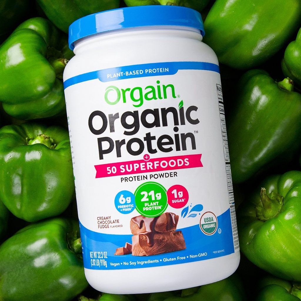 PROTEIN - ORGAIN - ORGANIC PROTEIN 50 SUPERFOODS - 2.7LBS - Cung cấp protein từ 50 nguồn thực vật tốt nhất - Từ Mỹ