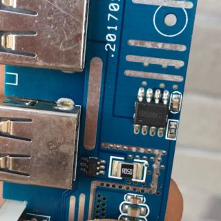 Mạch sạc pin dự phòng 2 cổng sạc