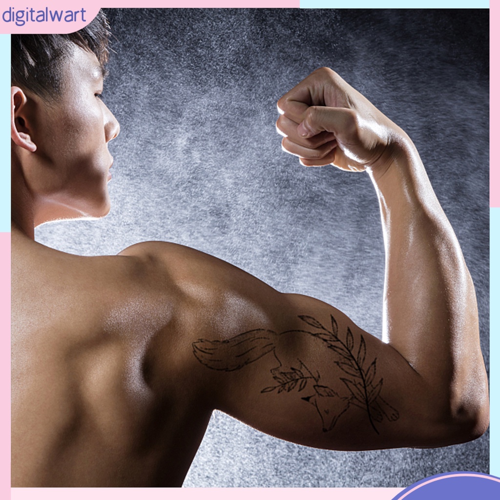 Nhãn dán hình xăm nhiều họa tiết nghệ thuật thời trang phong cách cá tính