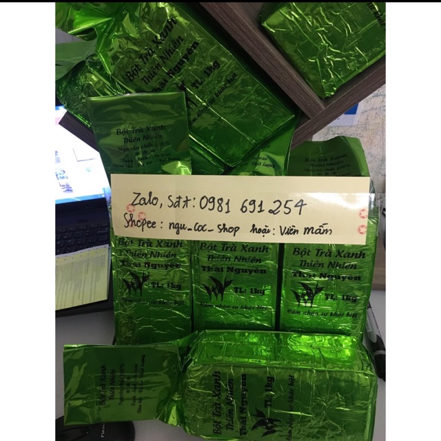 Combo 4kg bột trà xanh Thái Nguyên