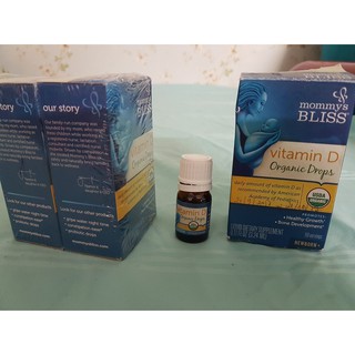 Mommy's Bliss Vitamin D - Organic Drops - USA