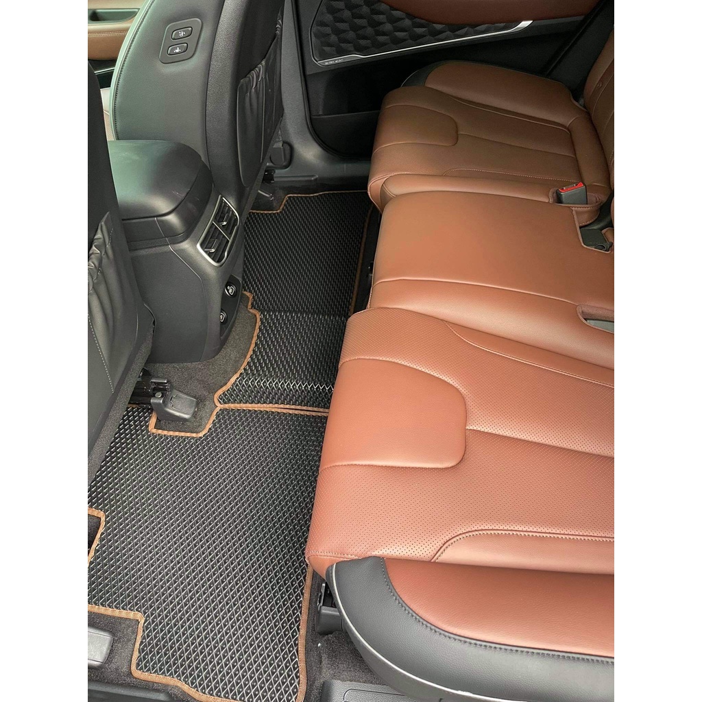 Thảm lót sàn ô tô Medicar xe Hyundai Santafe (2021 - Hiện Tại) - chống nước, không mùi, ngăn bụi bẩn