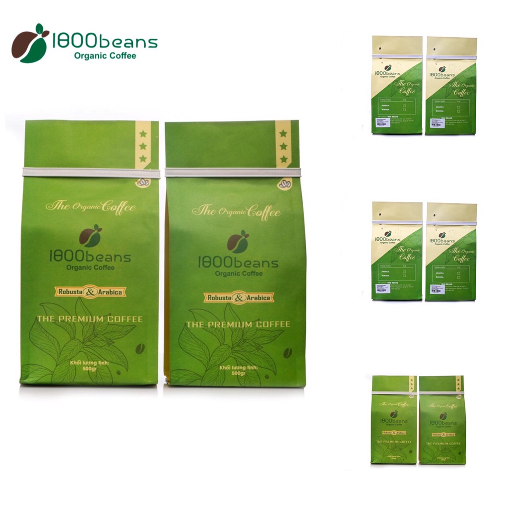 750Gr Cà Phê Chuẩn Vị 1800Beans