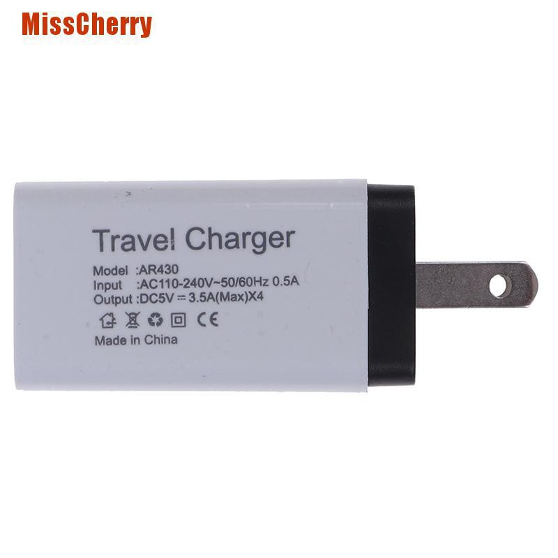 Củ Sạc Nhanh 3.0 4 Cổng USB 3.0 Chất Lượng Cao