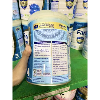 Sữa bột Nutifood Famna số 4 850g