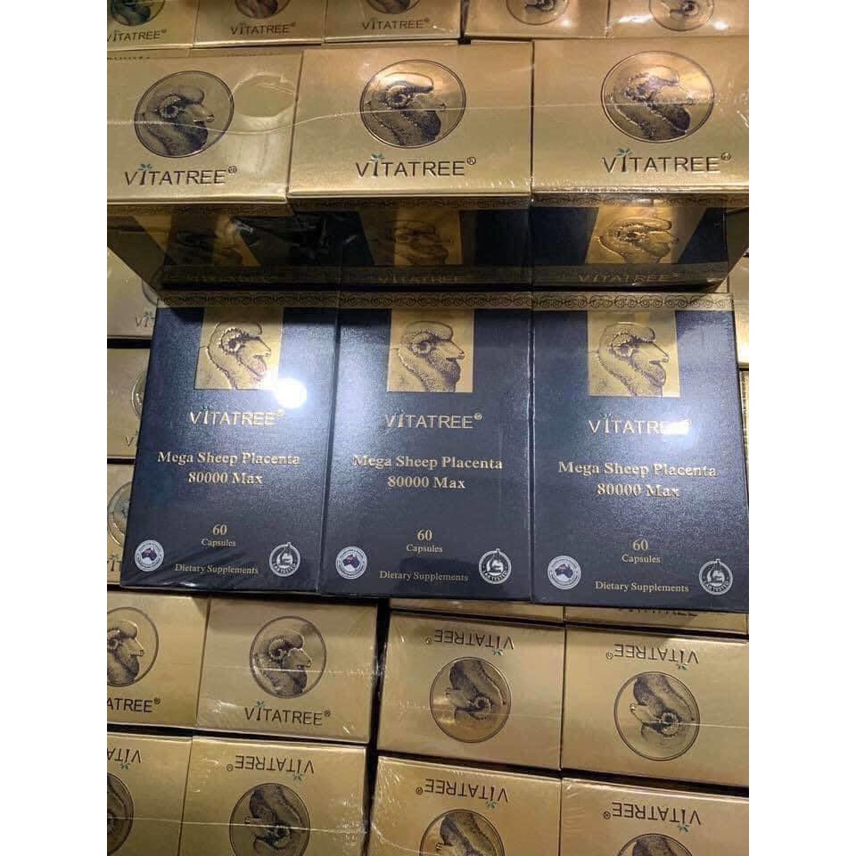 Viên uống nhau thai cừu vitatree  Nhau cừu vitatree 80000