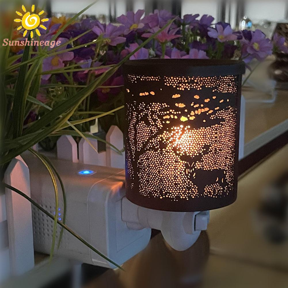 Wax Candle Warmer Ceramic Stove Night Light Warming Bulb Without Flame