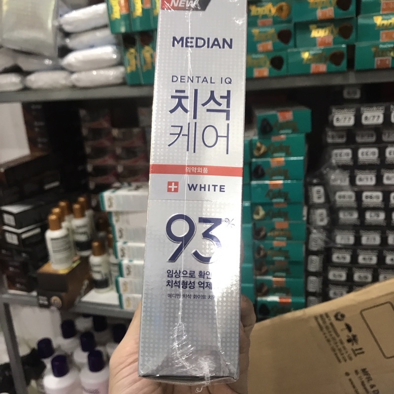 Kem đánh trắng răng Dental IQ Median White 120g