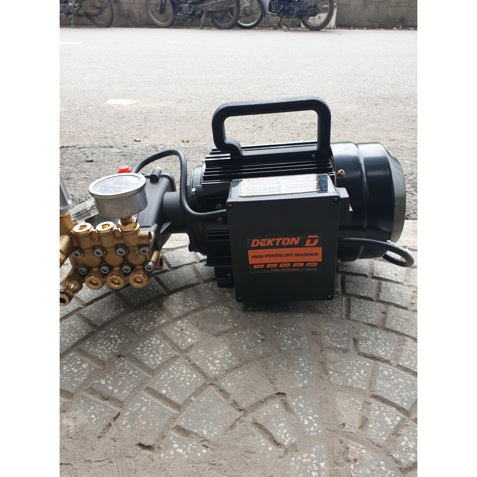 Máy Rửa Xe Dekton Công Suất 2300W DK-HPW2300 - Tặng Bình Bọt 1L