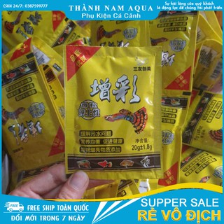 Thức ăn cho cá bảy màu, betta, bình tích, các loại cá nhỏ