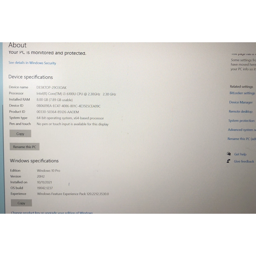 Thinkpad X260 i3 2.3GHz 2016 | BigBuy360 - bigbuy360.vn