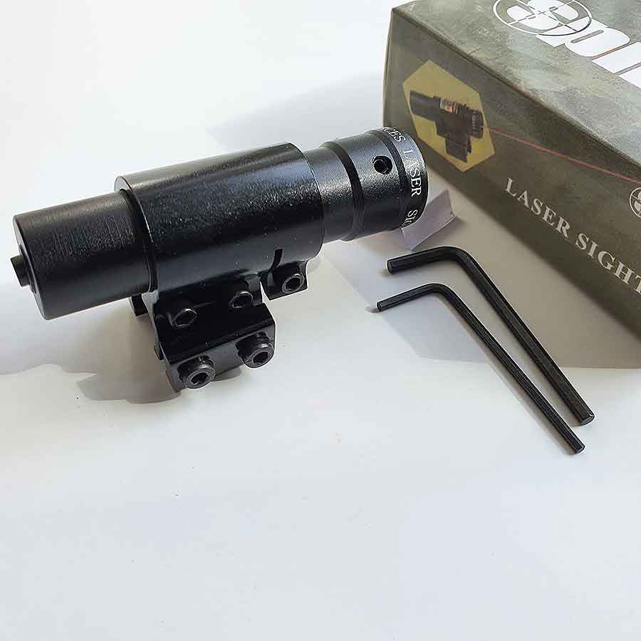 Đèn Laze Laser Tia Đỏ Gắn Ranh Pin Thường Giá Rẻ