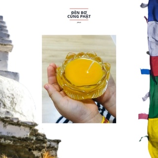 Đèn bơ cúng Phật JVALA - Lotus