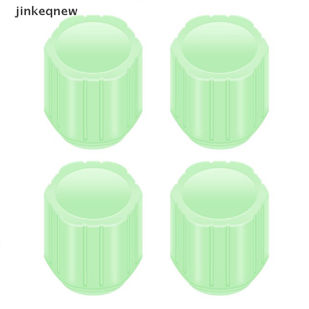 Set 4 nắp van JINHF chống bụi bằng nhựa ABS dạ quang độc đáo