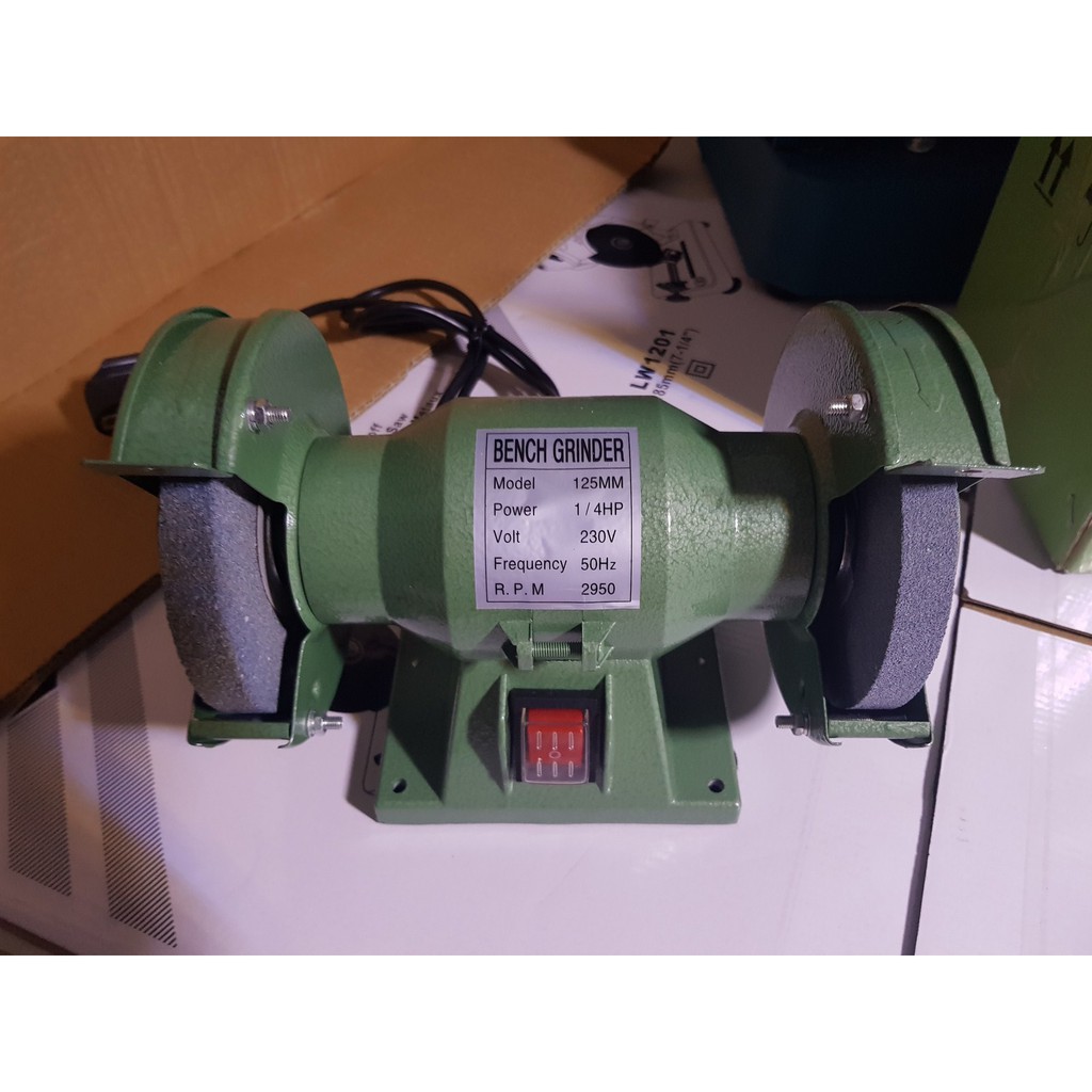 MÁY MÀI 2 ĐÁ _ CHÍNH HÃNG " BENCH GRINDER" 1/4hp