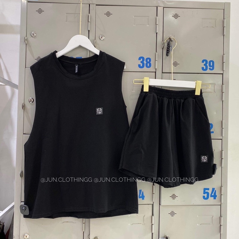 TANKTOP | Set bộ tank top bò cute kèm bra cho hè cá tính | BigBuy360 - bigbuy360.vn