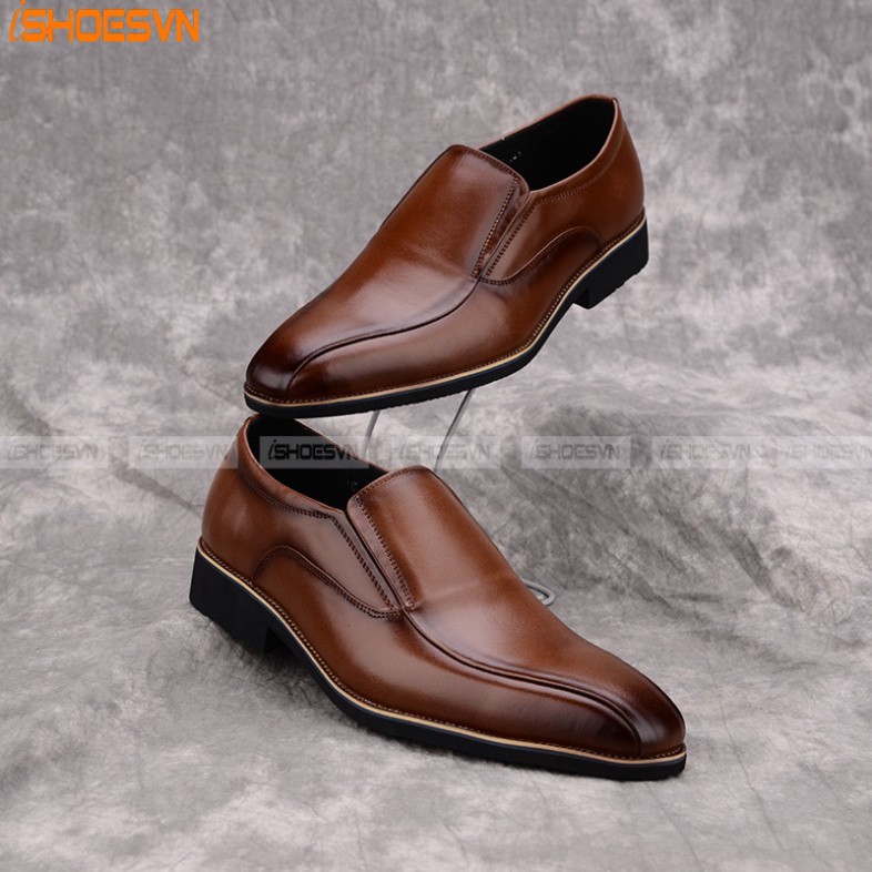 Giày da công sở thời trang Ishoesvn IS543 giày ishoes