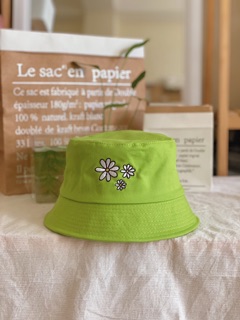NÓN BUCKET DAISY, Nón bèo, nón có vành