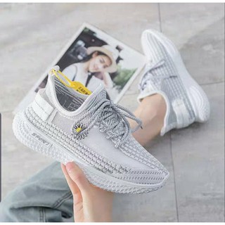 Giày thể thao nữ hàm quốc in hình hoa cúc đẹp nhất 2020