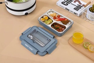 BỘ KHAY CƠM PHẦN GIỮ NHIỆT INOX 304