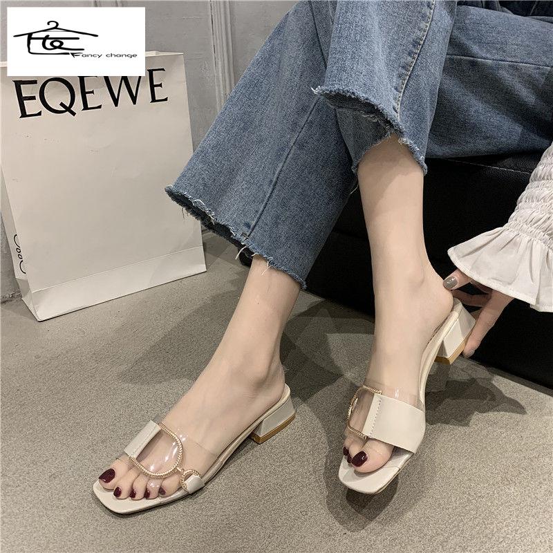 Dép Sandal Đế Dày Thời Trang Dành Cho Nữ