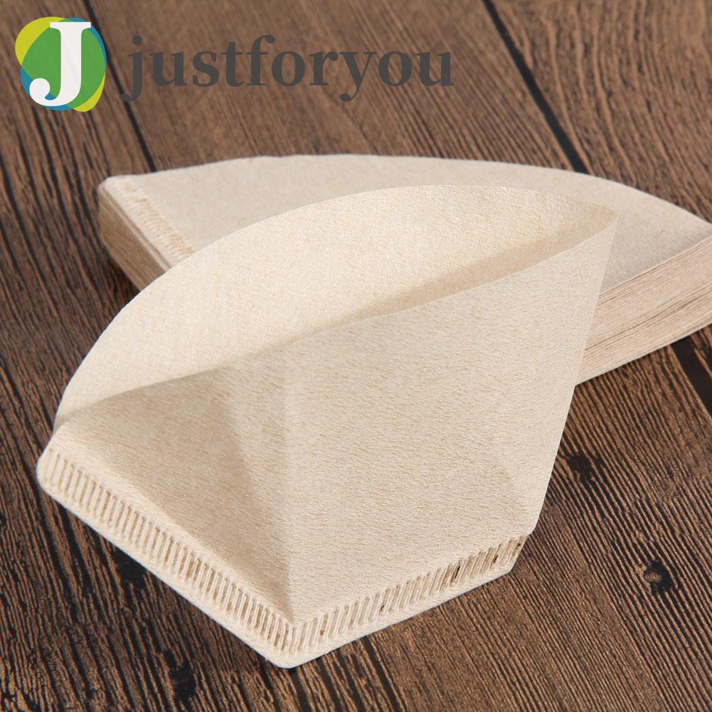 Justforyou Coffee Paper Filter for 101 Coffee Hand-poured Coffee Filter Drip Cup 40pcs