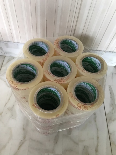 Băng keo trong 200ya ( loại tốt dai )
