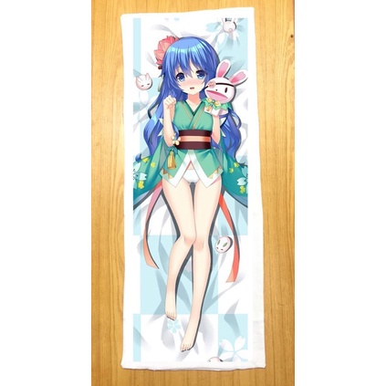 Gối ôm ngủ Yoshino Date A live dài 40cm x 1m ruột bông