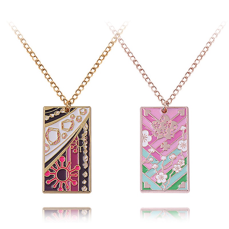 Vòng cổ Họa Tiết Hoạt Hình Demon Slayer Kimetsu no Yaiba Độc Đáo Thời Trang