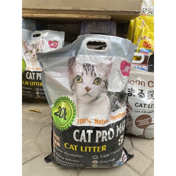 Cát vệ sinh cho mèo 20L cat litter mùi cafe