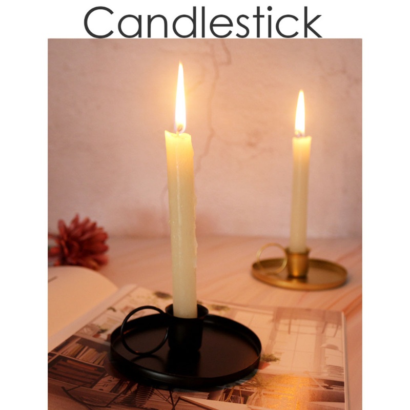 Giá Đỡ Đèn Cầy Bằng Sắt Phong Cách Hiện Đại Thời Trang Cho Nhà Ở