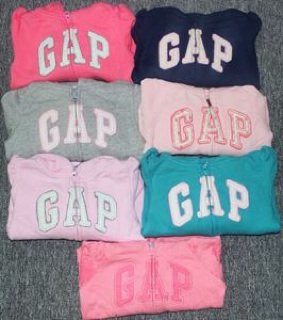Áo khoác Gap nỉ lót bông