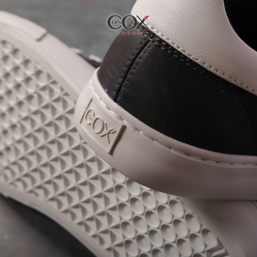 Giày Sneaker Da Nam DINCOX C13 CHARCOAL